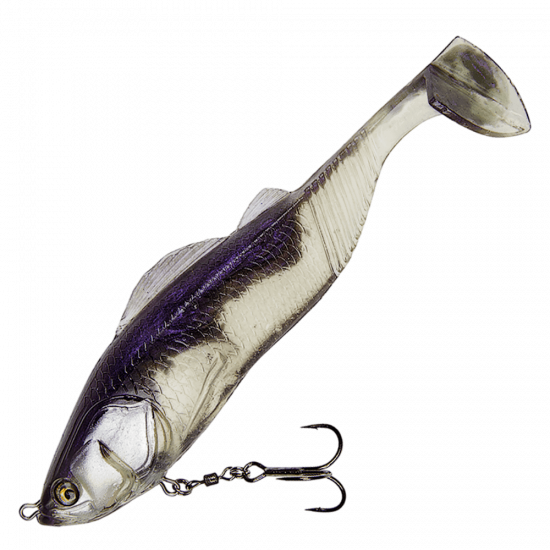 Приманка силиконовая ADUSTA Pick tail swimmer #207 Wakasagi