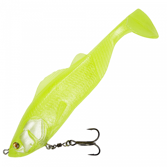 Приманка силиконовая ADUSTA Pick tail swimmer #210 Chart White