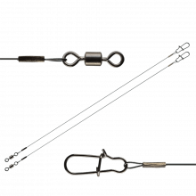 Поводки титановые Sprut Titanium Mono 2 шт., 11 кг.