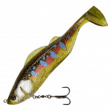 Приманка силиконовая ADUSTA Pick tail swimmer  #211 Baby Trout